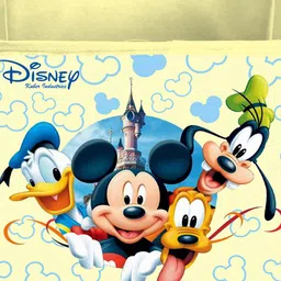 Kuber Industries Set Of 3 Disney Print Extra Large Foldable Storage Cubes With Handle image 4