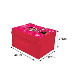 Kuber Industries Set Of 2 Disney Print Foldable Organiser Box With Lid image 4