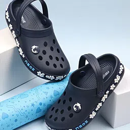 NEOZ Kids Embellished Printed Rubber Clogs-image-89