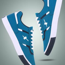 Sparx Men Striped Lace Up Sneakers-image-59