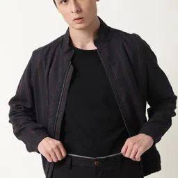 RARE RABBIT Men Greg Tailored Fit Checked Jacket-image-22