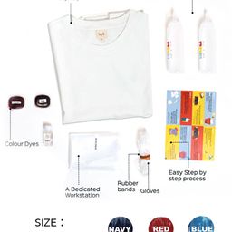 luyk Kids Tie & Dye DIY T-shirt Kit-17