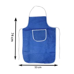 Kuber Industries Unisex Set Of 2 Polka Print Waterproof Kitchen Aprons image 5