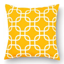 SEJ by Nisha Gupta Multicoloured Set of 5 16'' x 16'' Square Cushion Covers image 5