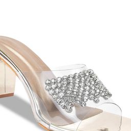 TRYME Women Embellished Block Heel Sandals image 2