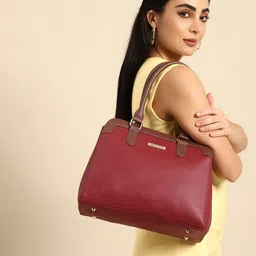 DressBerry Structured Handheld Bag-11
