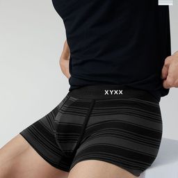 XYXX Pack Of 2 Striped Cotton Trunks XYTRNK2PCKN571-44