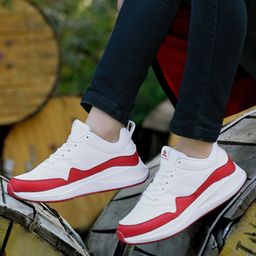 OFF LIMITS Men White Mesh Running Non-Marking Shoes image 3