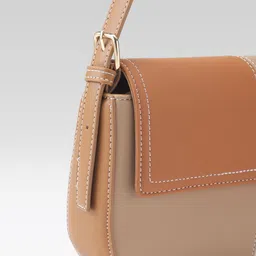 Van Heusen Colourblocked Structured Sling Bag image 5