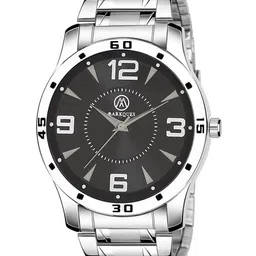 MARKQUES Men Dial & Stainless Steel Bracelet Style Strap Analogue Watch BON-770109-26