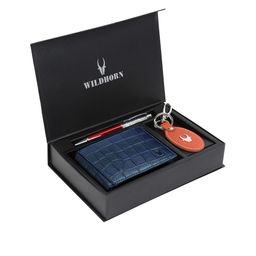 WildHorn Men RFID Protected Genuine Leather Accessory Gift Set-picture-30