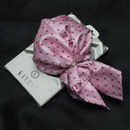 KOVOVE Men Pink Woven Design Pocket Square-image-31