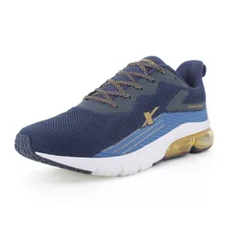 Sparx Men Navy Blue Mesh Running Non-Marking Shoes-picture-12
