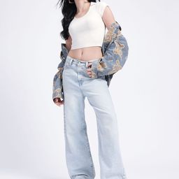 glitchez Fun With Basics Crop Fitted Top image 4