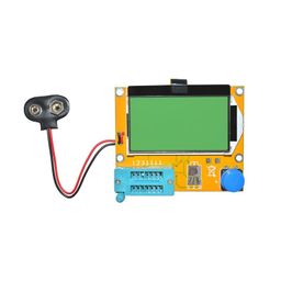9V Battery Operated LCR-T4 12864 LCD Graphical Transistor Tester Resistance Capacitance ESR SCR Meter image 1