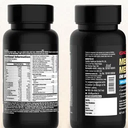 GNC Men Set Of 3 Fish Oil 1000mg, Mega Men One Daily Multivitamin & Calcium Plus 1000mg image 2