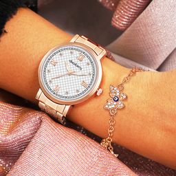 Dressberry Women Pack of 2 Watches Gift Set DBSet25 Set Set-40-10