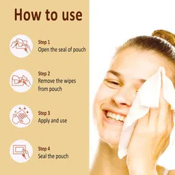 Omeo Set Of 6 Calendula Refreshing Wipes- 25 Wipes Each image 5