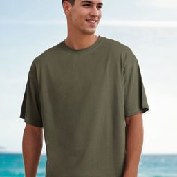 NOBERO Round Neck Short Sleeves Oversized Cotton T-shirt-picture-39
