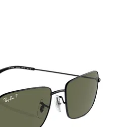 Ray-Ban Unisex Rectangle Sunglasses with Polarised and UV Protected Lens 8056262043240 image 3