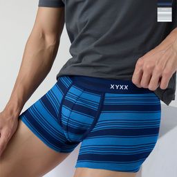 XYXX Men Pack of 3 Striped Super Combed Cotton Streax Trunks XYTRNK3PCKN844-picture-22