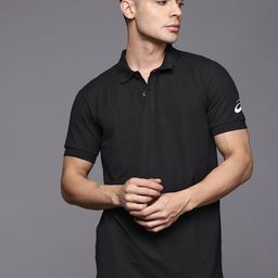 ASICS PIQUE Polo Collar Training T-shirt-image-33