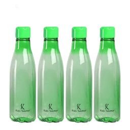 Kuber Industries Green 24pcs Plastic Solid Water Bottle-27