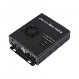 Waveshare Dual ETH Mini-Computer For Raspberry Pi Compute Module 4 (Without Power Adapter) image 1