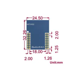 NRF 51822 BLE 4.0 Bluetooth Module Wireless Low-power Development Board image 5