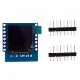 1.68 cm (0.66 Inch) OLED Module IIC/I2C for D1 MINI image 1