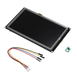 Nextion 18.1 cm (7 inch) Enhanced NX8048K070 HMI Touch Display image 1