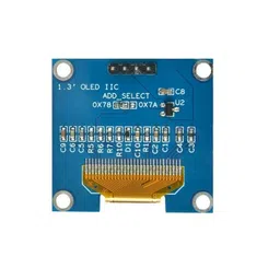 1.3 Inch I2C IIC 128x64 OLED Display Module 4 Pin - White image 3