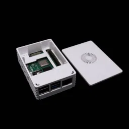 Raspberry Pi 4B White Injection Molding Premium Case Supporting 3007 Fans image 4