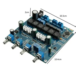 TPA3116 2.1 50Wx2 plus 100W Bluetooth CSR4.0 Class D Power Amplifier With Acrylic Case image 5