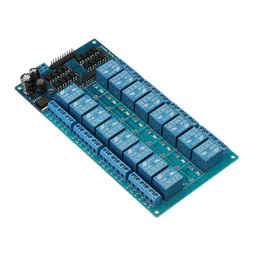 16 Channel 24V Relay Module with Optocoupler image 1