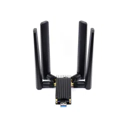 Waveshare 5G DONGLE Module, Quad Antennas, USB3.1 port M.2 Key B Interface image 2