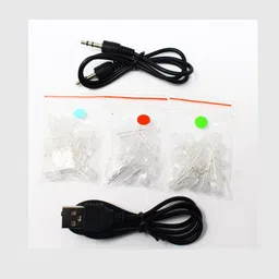 DC3-12V DIY Kit LM3914 LED Audio Spectrum Indicator Red/Green/Blue LED Level Indicator image 2