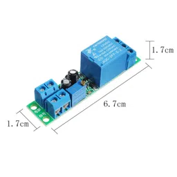 DC 12V Switch Delay-Relay Module with Adjustable Delay Time 0-25 Second Signal Triggering Switch Module image 4