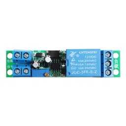 DC 12V Switch Delay-Relay Module with Adjustable Delay Time 0-25 Second Signal Triggering Switch Module image 5