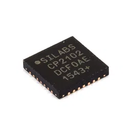 CP2102 (SMD QFN-28 Package) USB to UART Bridge Controller IC image 1