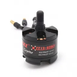EMAX MT2213 935KV Brushless DC Motor for Drone - Red Cap (CCW) With 1045 Propeller Combo (Original) image 1