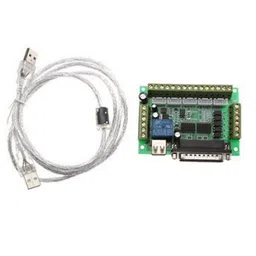 MACH3 Interface Board CNC 5 Axis with Optocoupler for Stepper Motor Driver and USB cable image 1