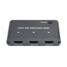 Waveshare HDMI 4K Switcher, 3 In 1 Out, One-Click Switch image 2