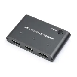 Waveshare HDMI 4K Switcher, 3 In 1 Out, One-Click Switch image 3