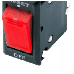 MX Rocker Switch with Built In Circuit Breaker Rating 15A-250V SPST-3P (MX-1908) image 3