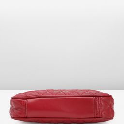 Van Heusen Chevron Self Textured PU Structured Handheld Bag with Quilted Detail image 4