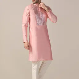 KISAH Yoke Design Regular Gotta Patti Kurta with Trouser image 5