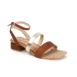 Carlton London Party Block Round Toe Mules With Buckles image 3