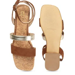 Carlton London Party Block Round Toe Mules With Buckles image 5