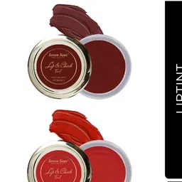 Seven Seas Set of 2 Lips & Cheek Smudge-Proof Tint with Vitamin C - 8 g each image 2